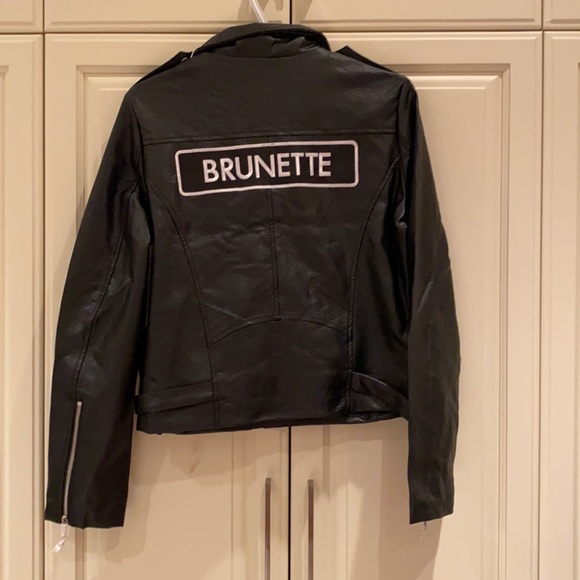 “Brunette” Pleather jacket - Picture 2 of 7